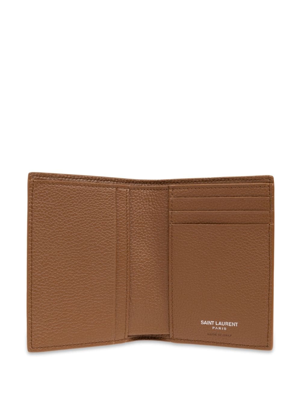 Saint Laurent logo-debossed leather wallet - Image 4