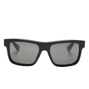Gucci Eyewear engraved-logo square-frame sunglasses