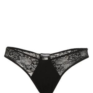DSQUARED2  lace-detailing thong