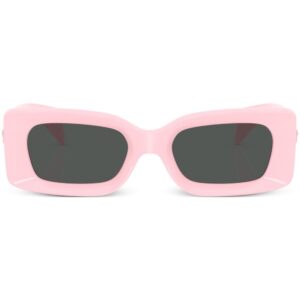 Versace Eyewear Medusa-plaque rectangular-frame sunglasses