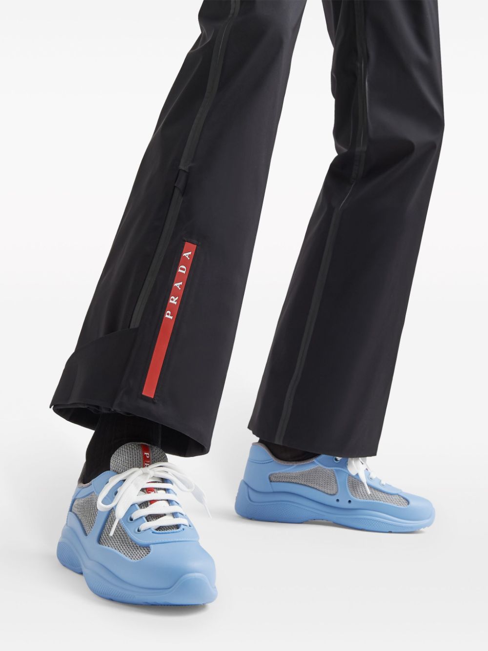 Prada America's Cup panelled sneakers - Image 5