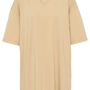 Prada triangle-logo cotton T-shirt