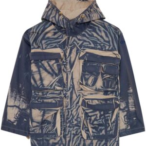 Diesel  J-Cadmus creased-effect cargo jacket