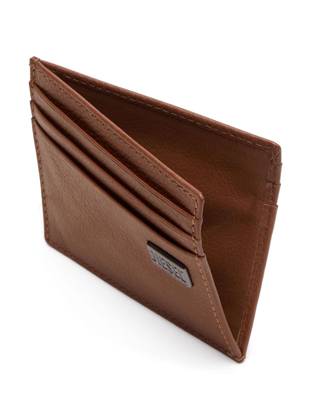 Diesel Medal-D 6 leather cardholder - Image 3