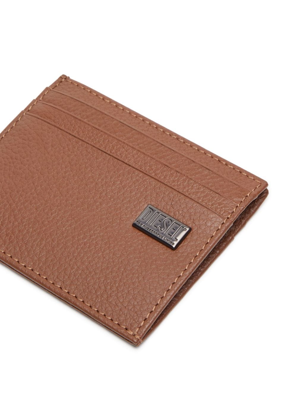 Diesel Medal-D 6 leather cardholder - Image 4