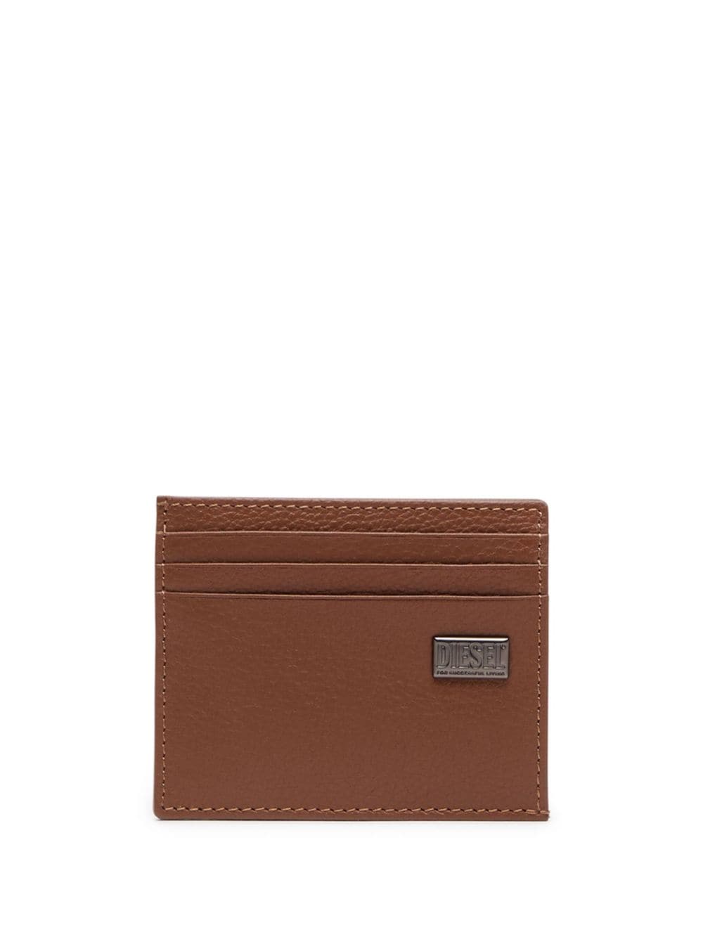 Diesel Medal-D 6 leather cardholder