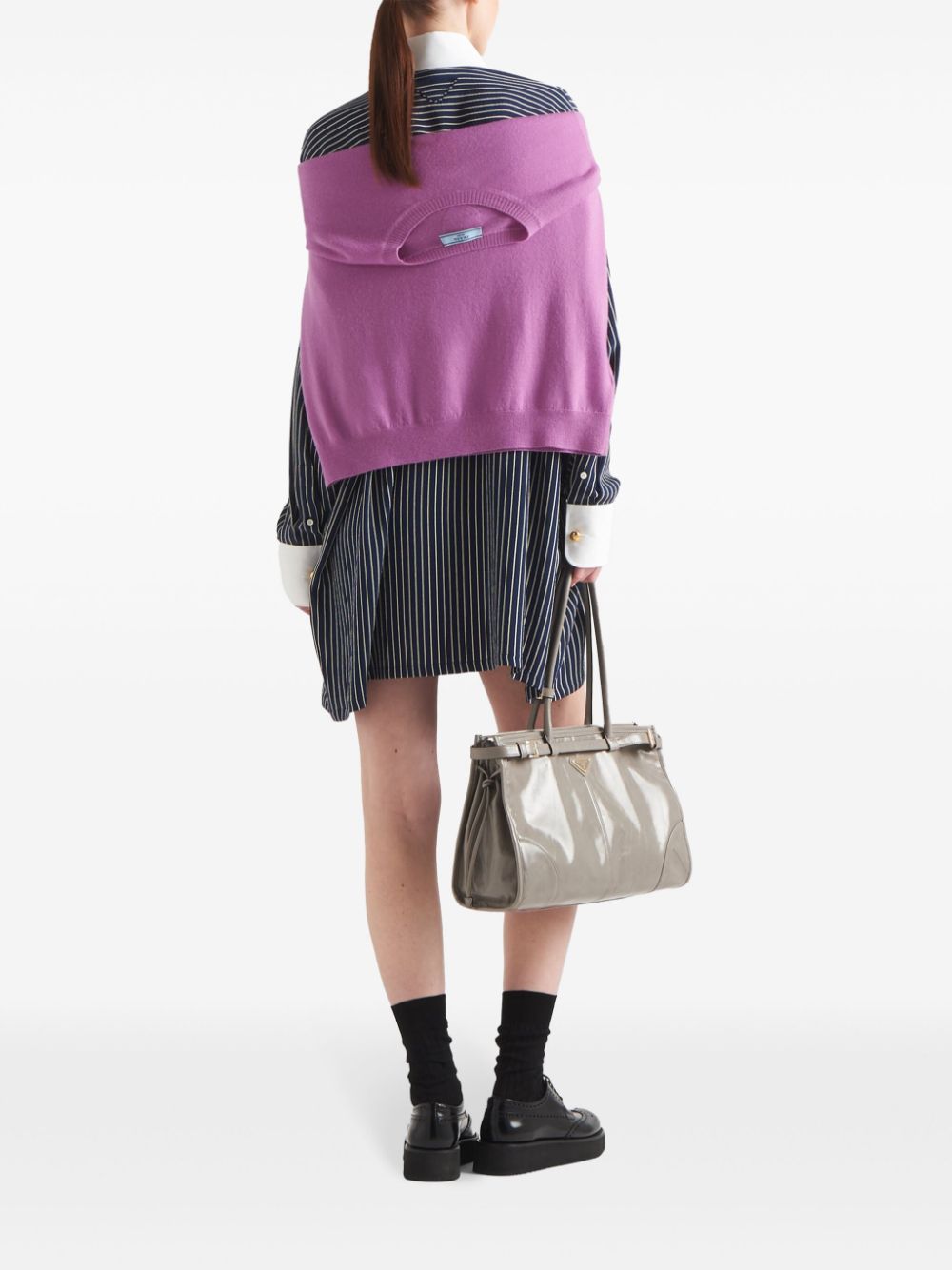 Prada striped silk shirt - Image 3