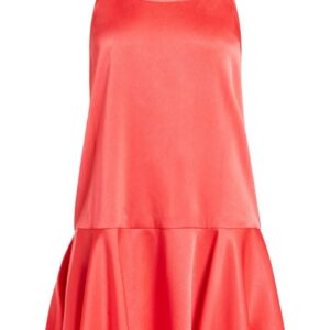 Michael Michael Kors peplum-hem satin minidress