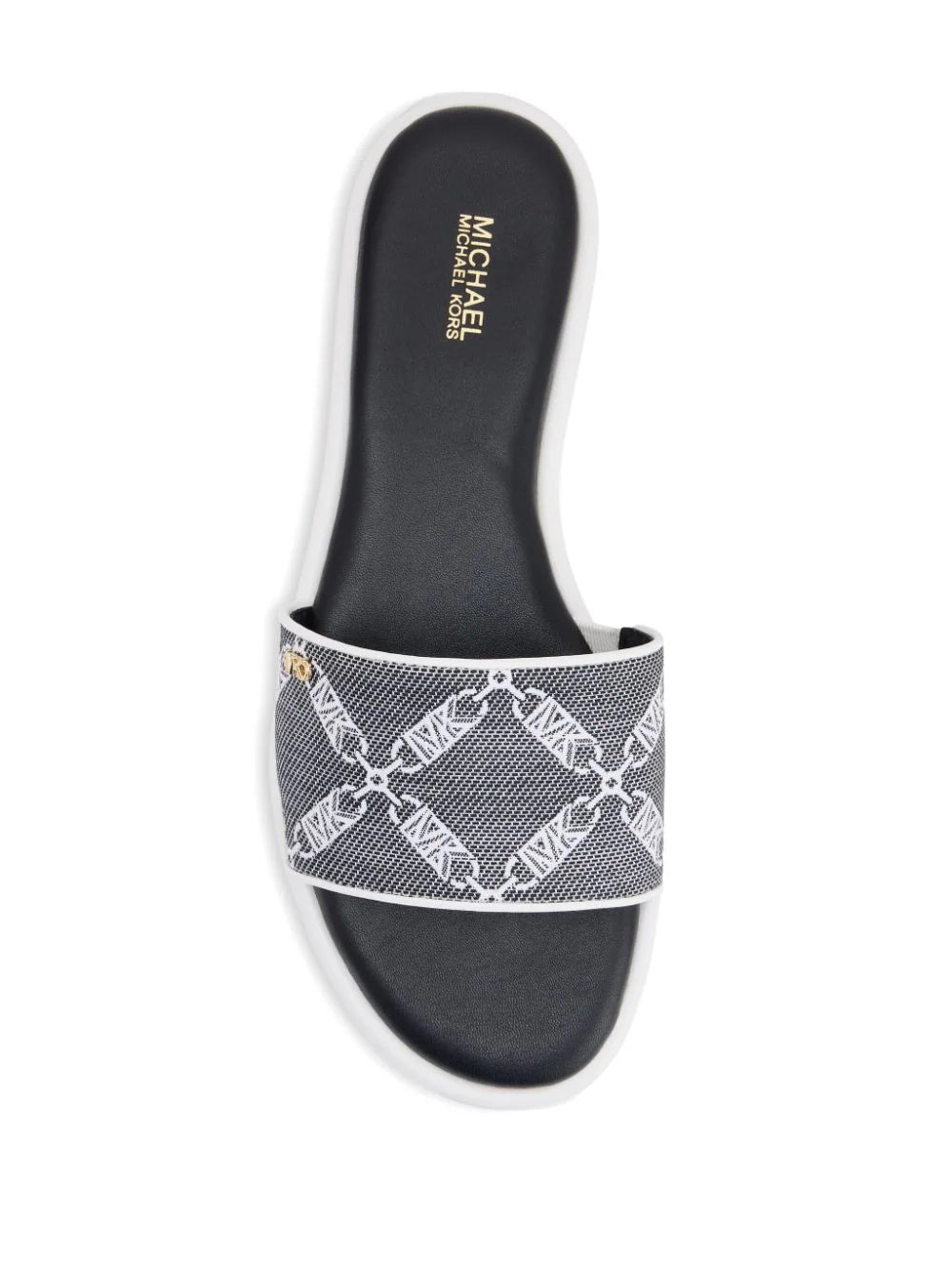 Michael Kors Saylor monogram-print sandals - Image 4