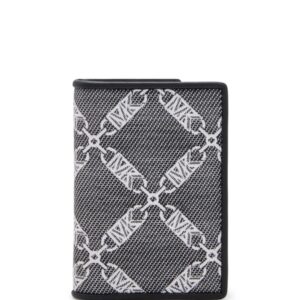 Michael Kors monogram-jacquard bi-fold cardholder