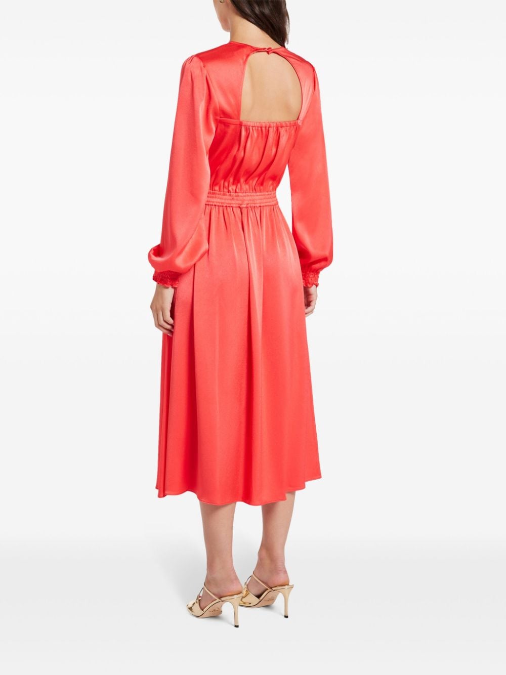 Michael Kors open-back satin midi dress - Image 3
