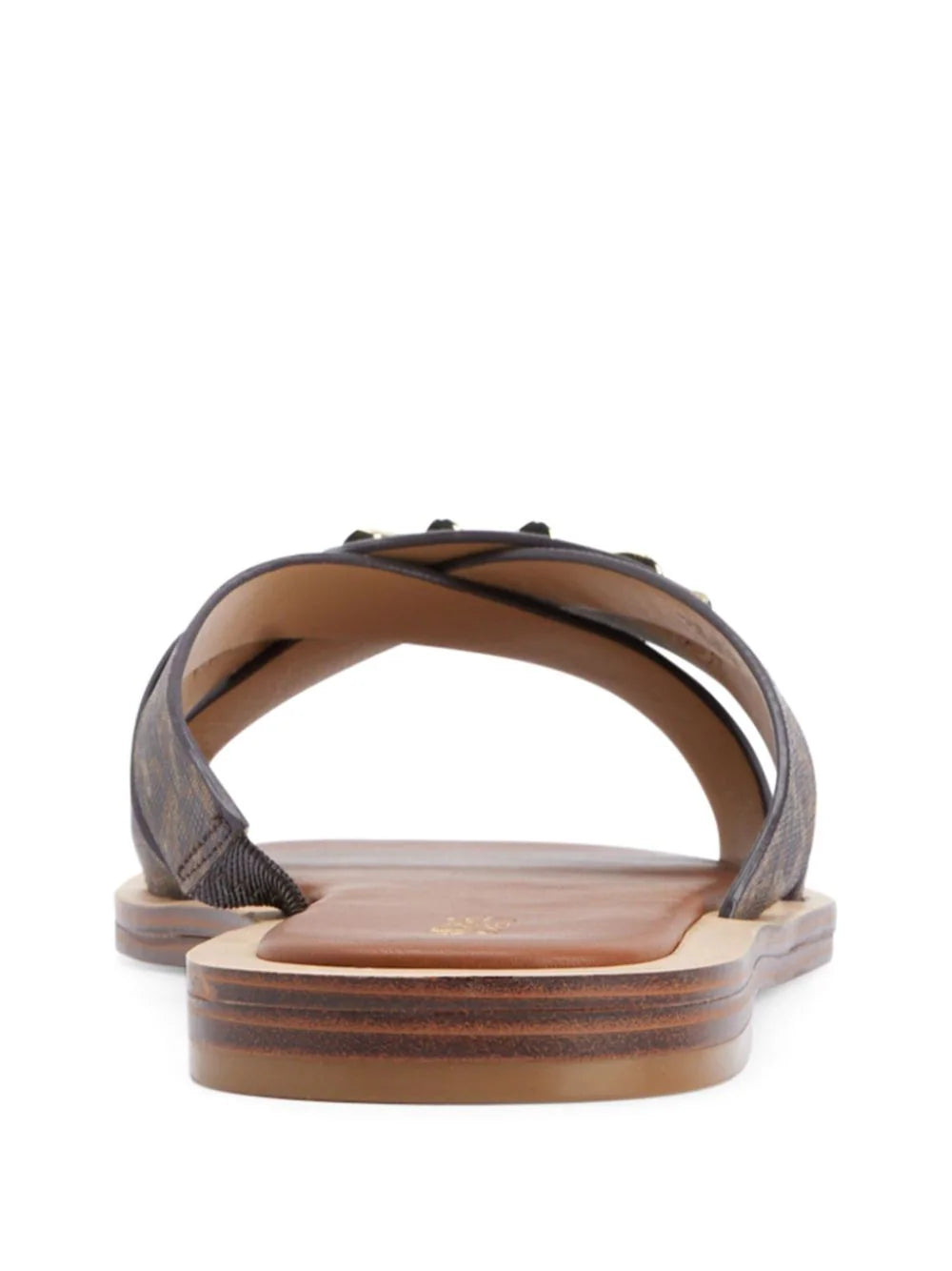 Michael Kors monogram-pattern logo-plaque dandals - Image 3