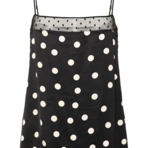 Stella McCartney polka-dot satin top