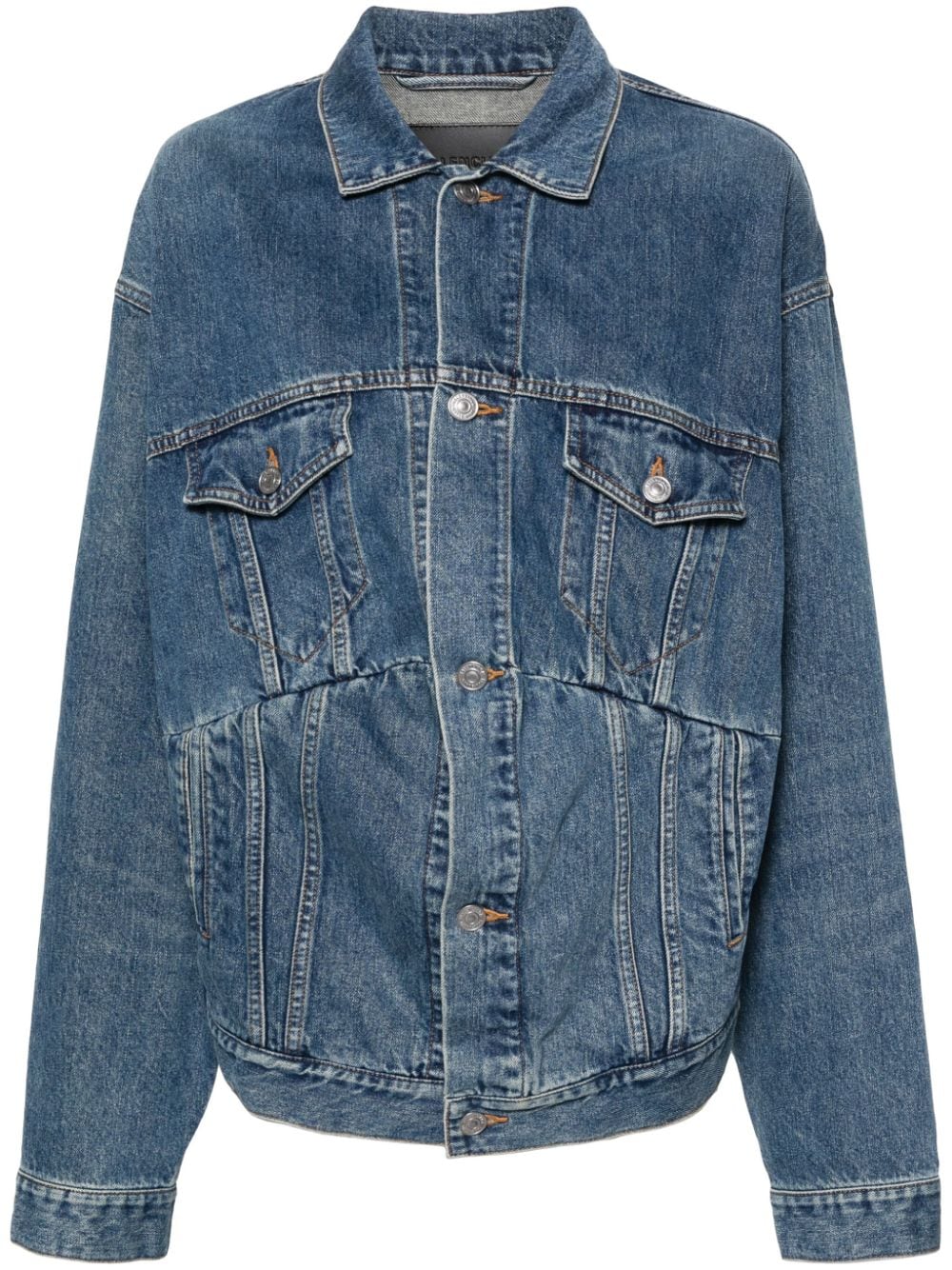 Balenciaga panelled denim jacket