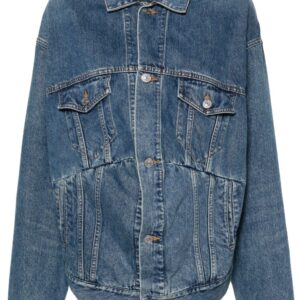 Balenciaga  panelled denim jacket
