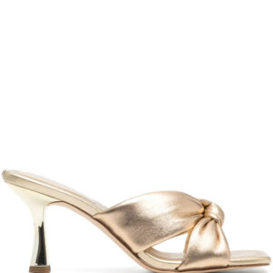 Michael Michael Kors Elena 75mm metallic sandals