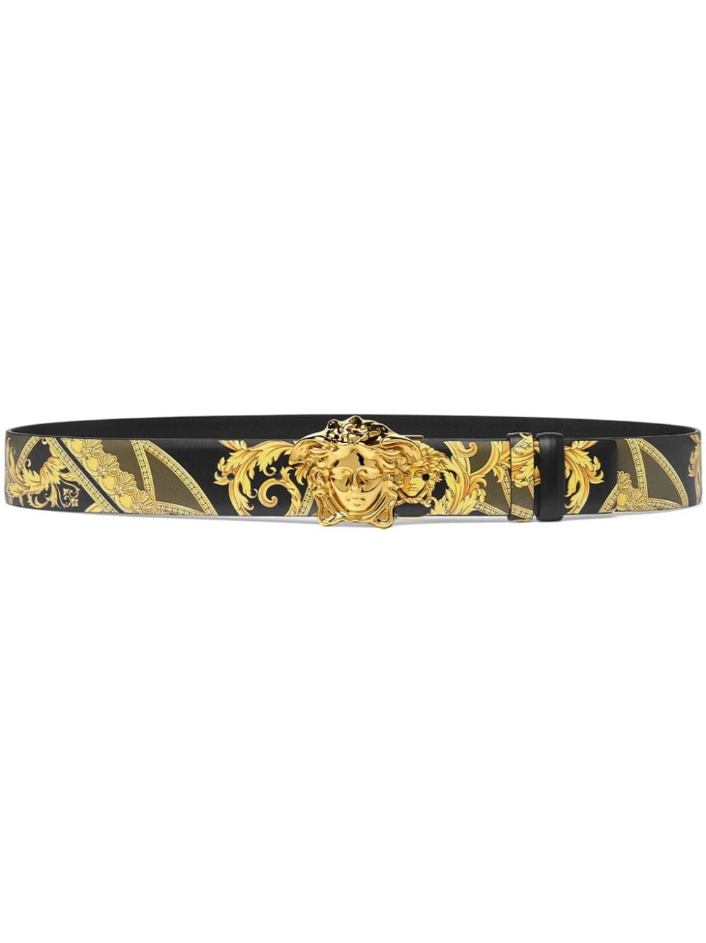 Louis Vuitton Barocco reversible leather belt
