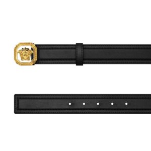 Louis Vuitton La Medusa leather belt