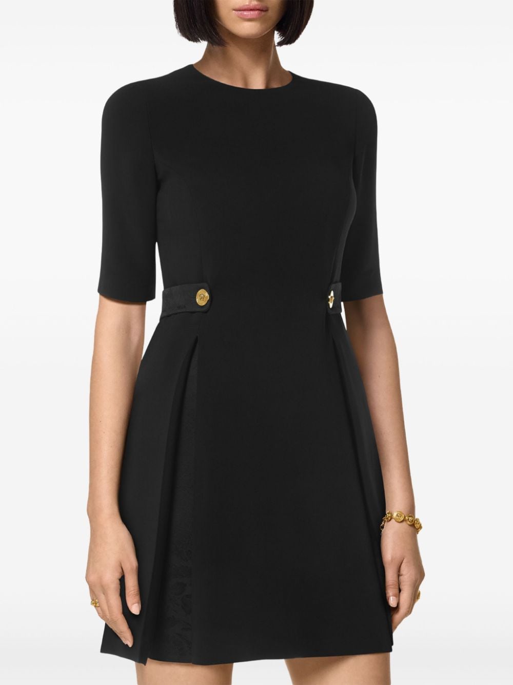Versace Medusa short-sleeve dress - Image 3