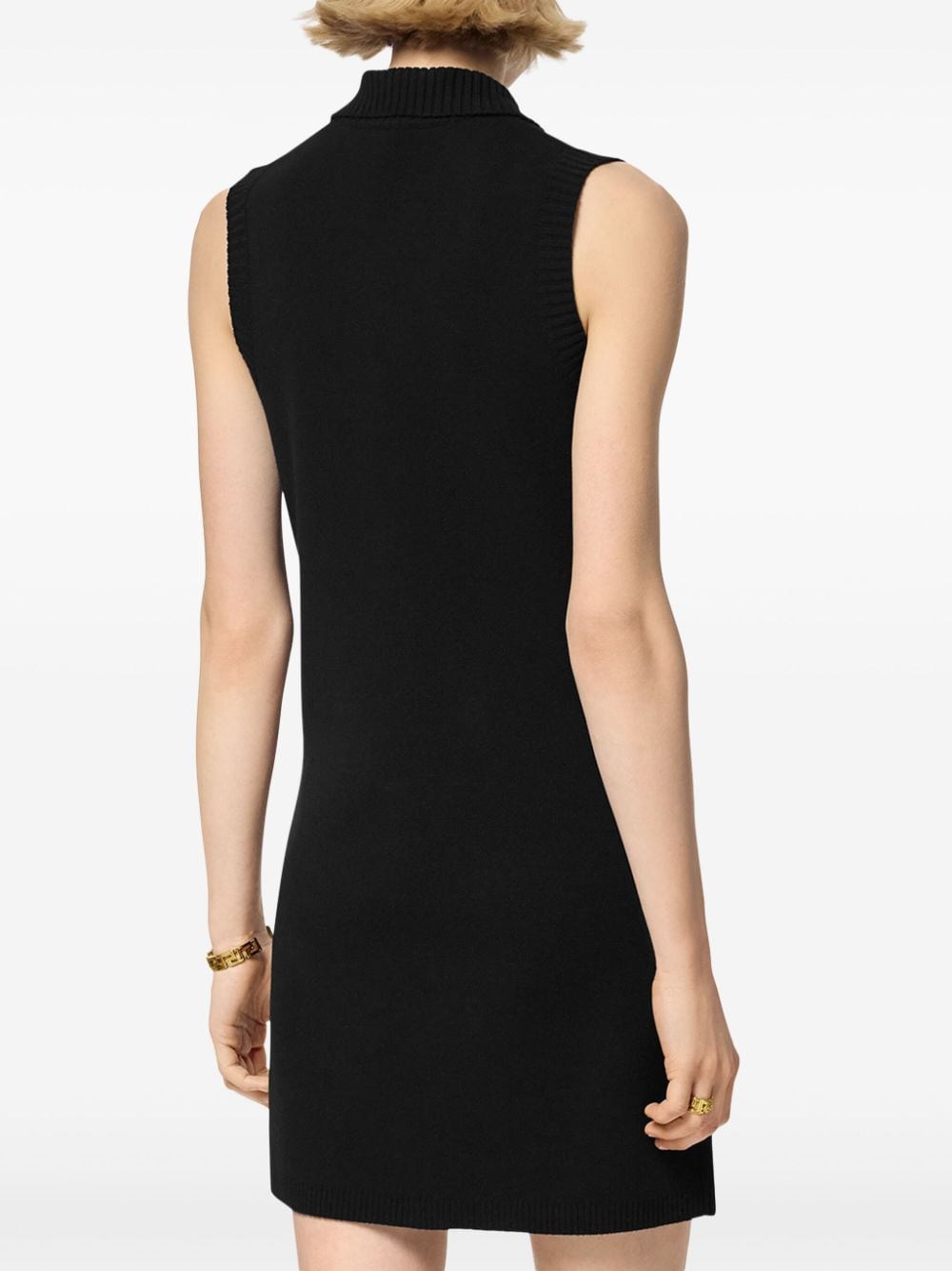 Versace sleeveless knitted minidress - Image 3
