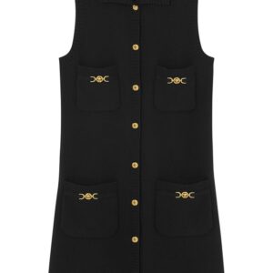 Versace  sleeveless knitted minidress