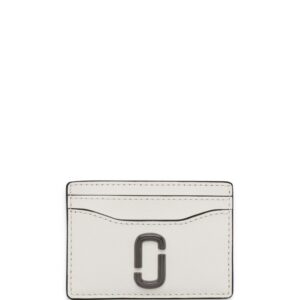 Marc Jacobs logo-plaque leather cardholder