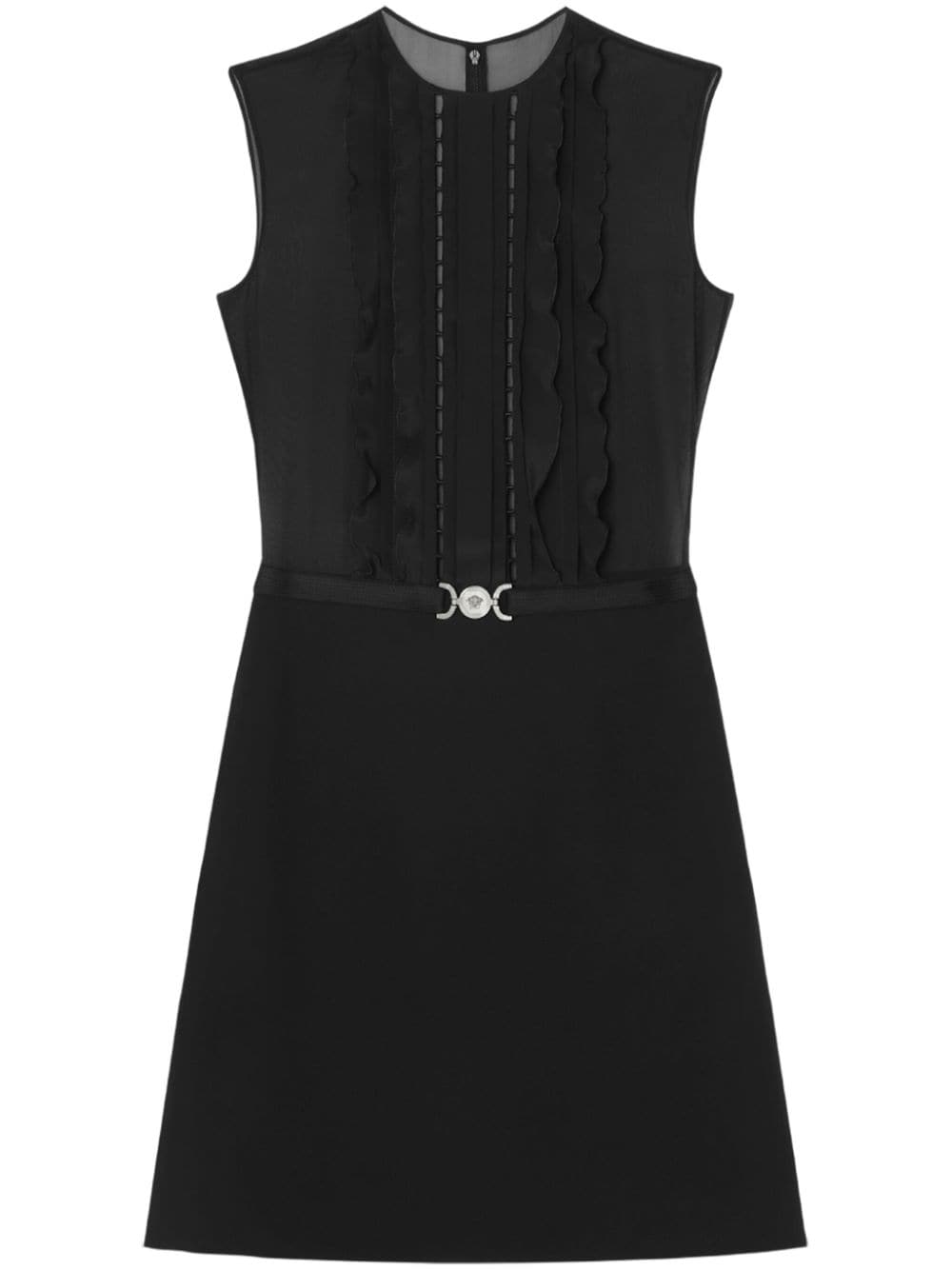 Versace A-line silk georgette minidress - Image 2