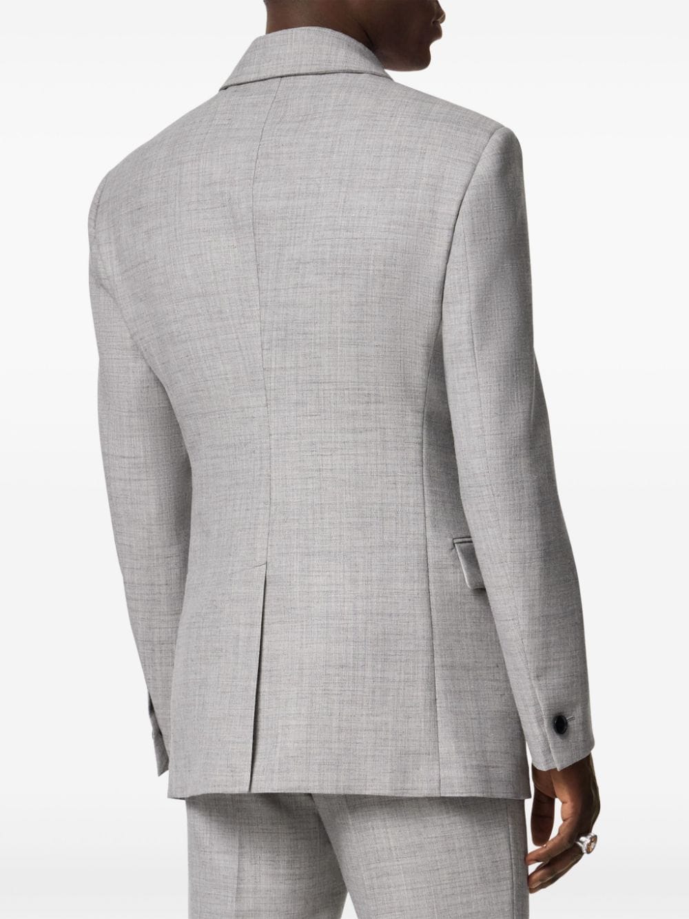 Versace single-breasted tailored blazer - Image 4