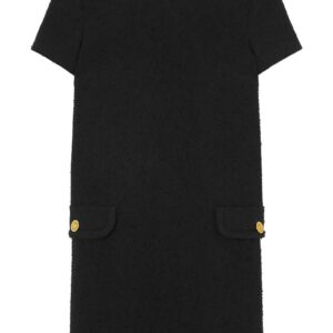 Versace tweed shift minidress