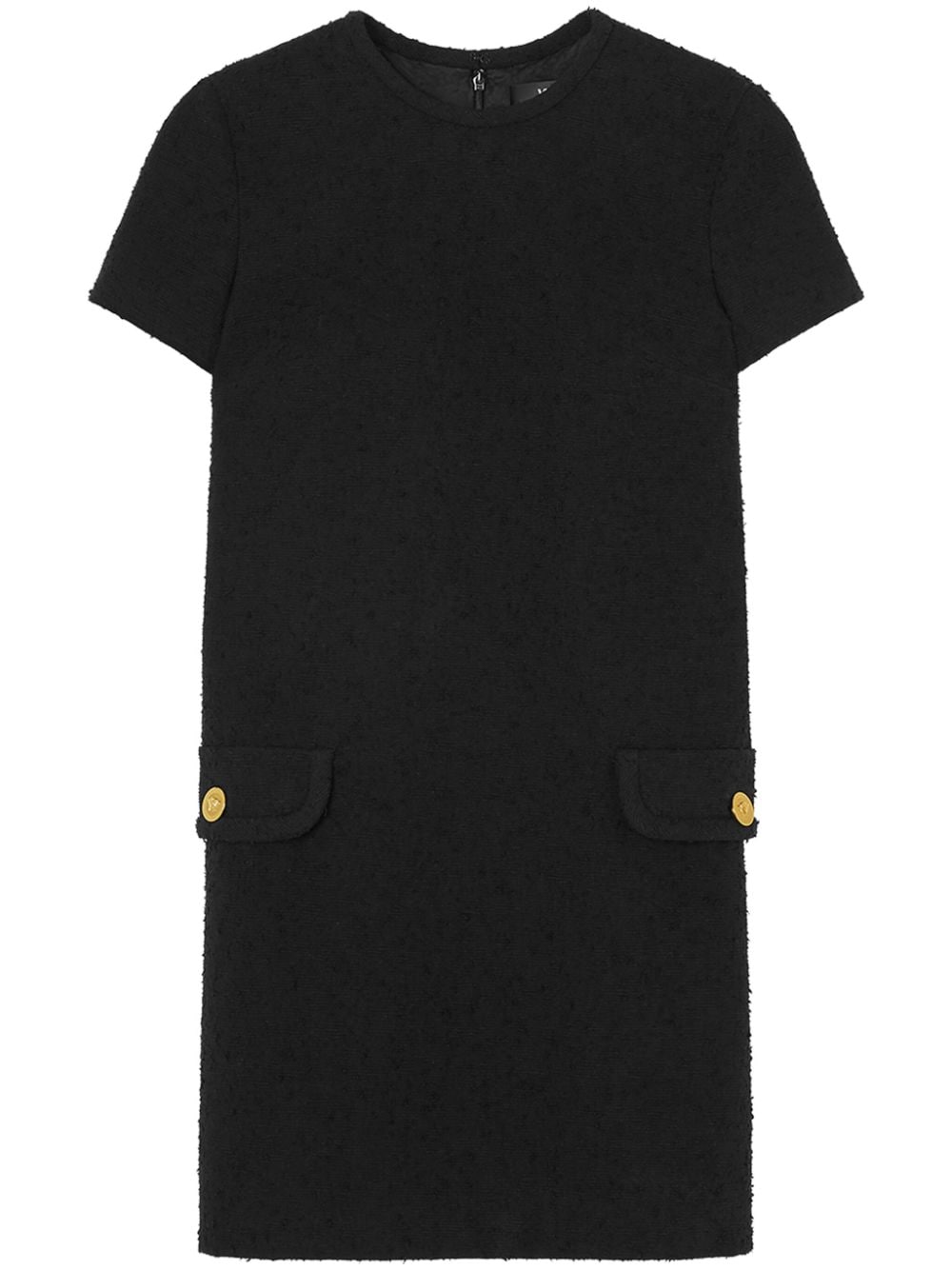 Versace tweed shift minidress