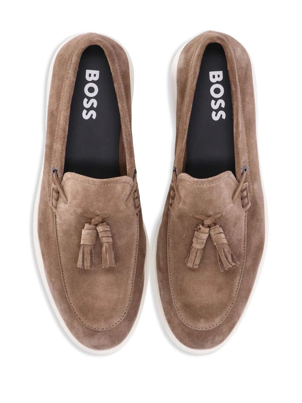 BOSS tassel-detail suede loafers - Image 4