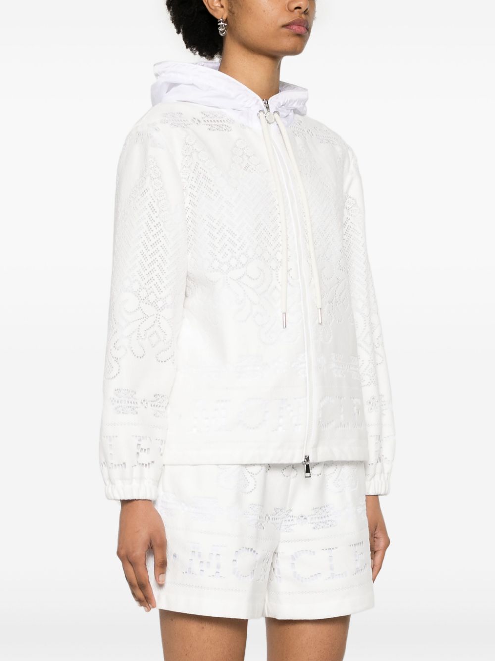 Moncler Leimone lace hooded jacket - Image 3