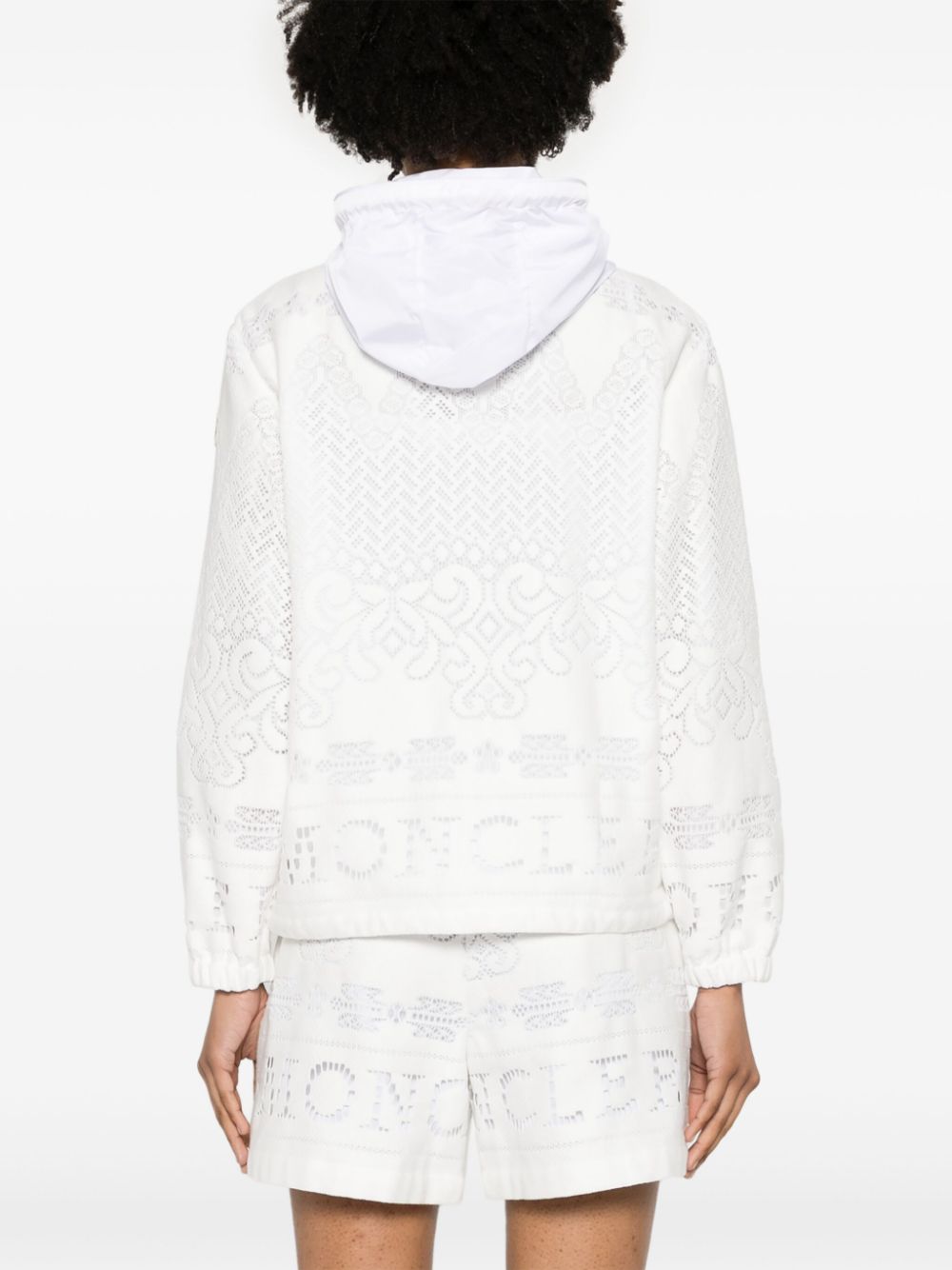 Moncler Leimone lace hooded jacket - Image 4
