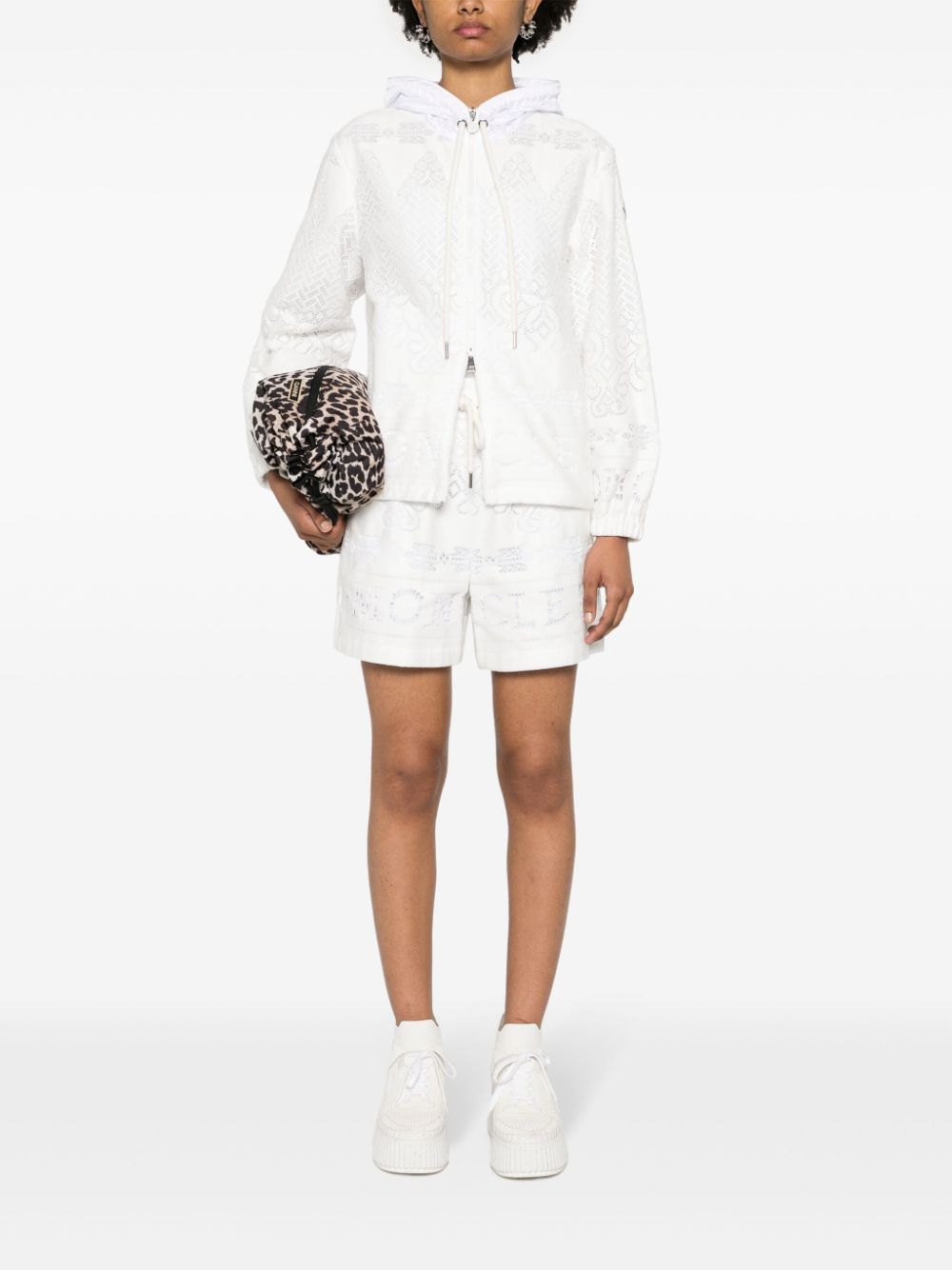 Moncler Leimone lace hooded jacket - Image 2