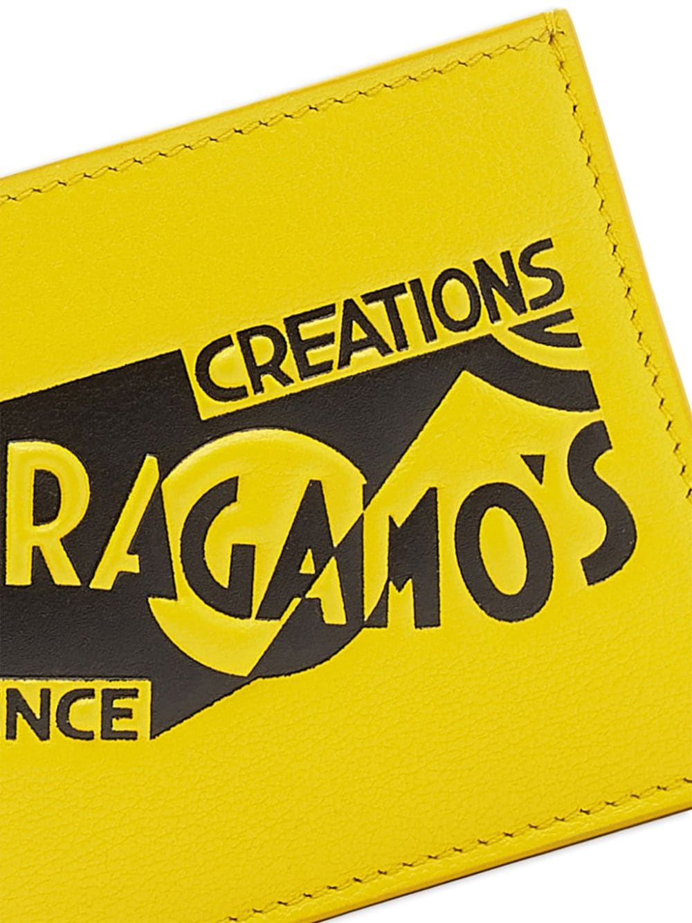 Ferragamo logo-print leather card holder - Image 4