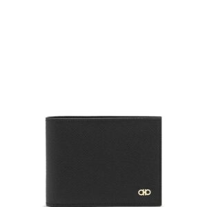 Ferragamo Gancini bi-fold leather wallet