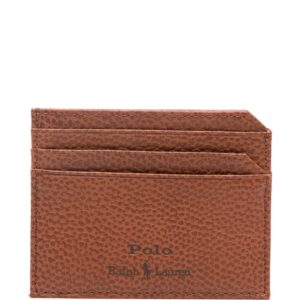 Polo Ralph Lauren debossed-logo leather cardholder