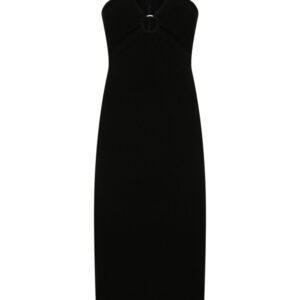 Michael Michael Kors cut-out detail knitted midi dress