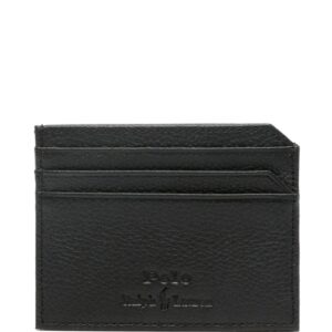 Polo Ralph Lauren debossed-logo leather cardholder