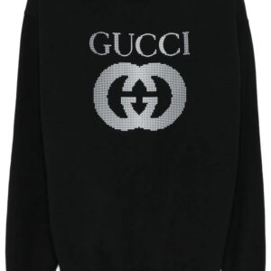 Gucci Interlocking G-appliqué sweatshirt