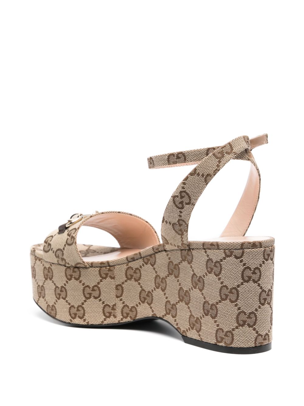Gucci 75mm Horsebit flatform sandals - Image 2