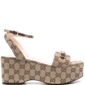 Gucci  75mm Horsebit flatform sandals