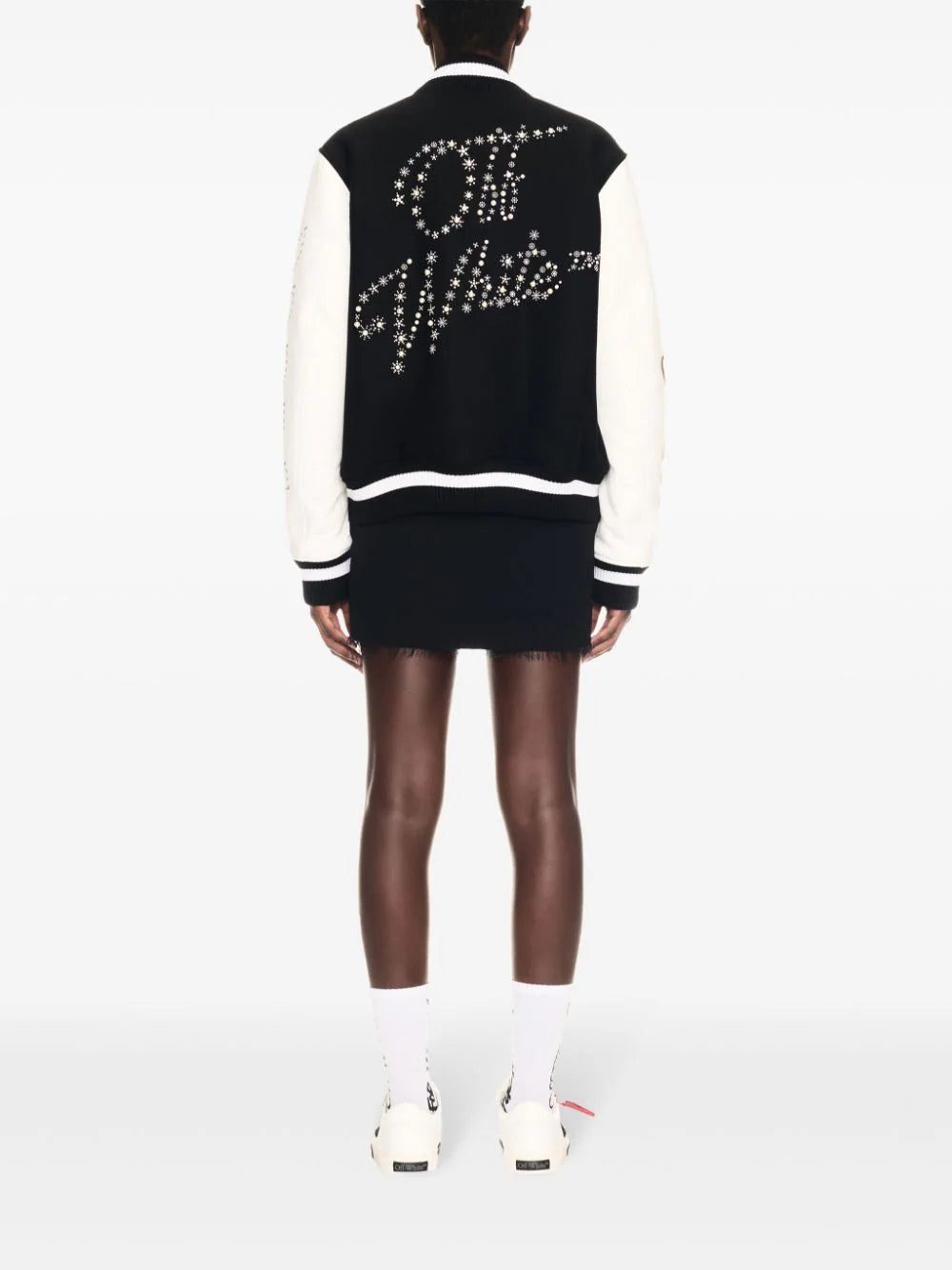 Off-White Wo Bling Stars varsity jacket - Image 4