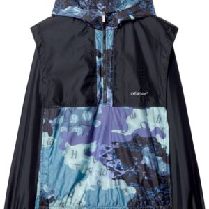 Off-White  graphic-print windbreaker
