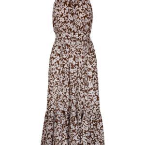 Michael Kors floral-print cotton maxi dress