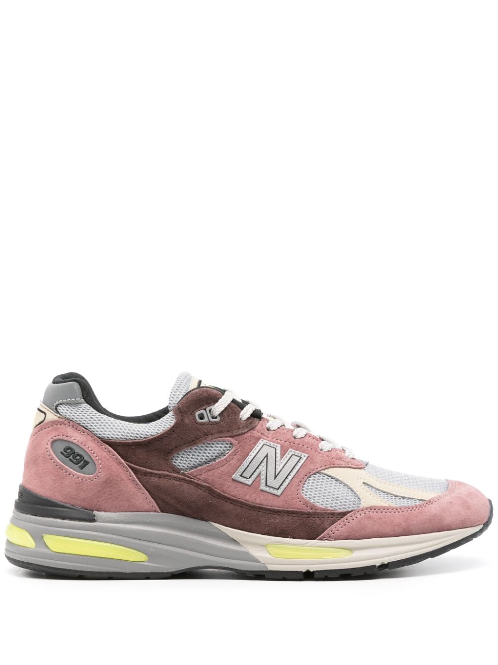 New Balance MADE in UK 991v2 logo-patch sneakers
