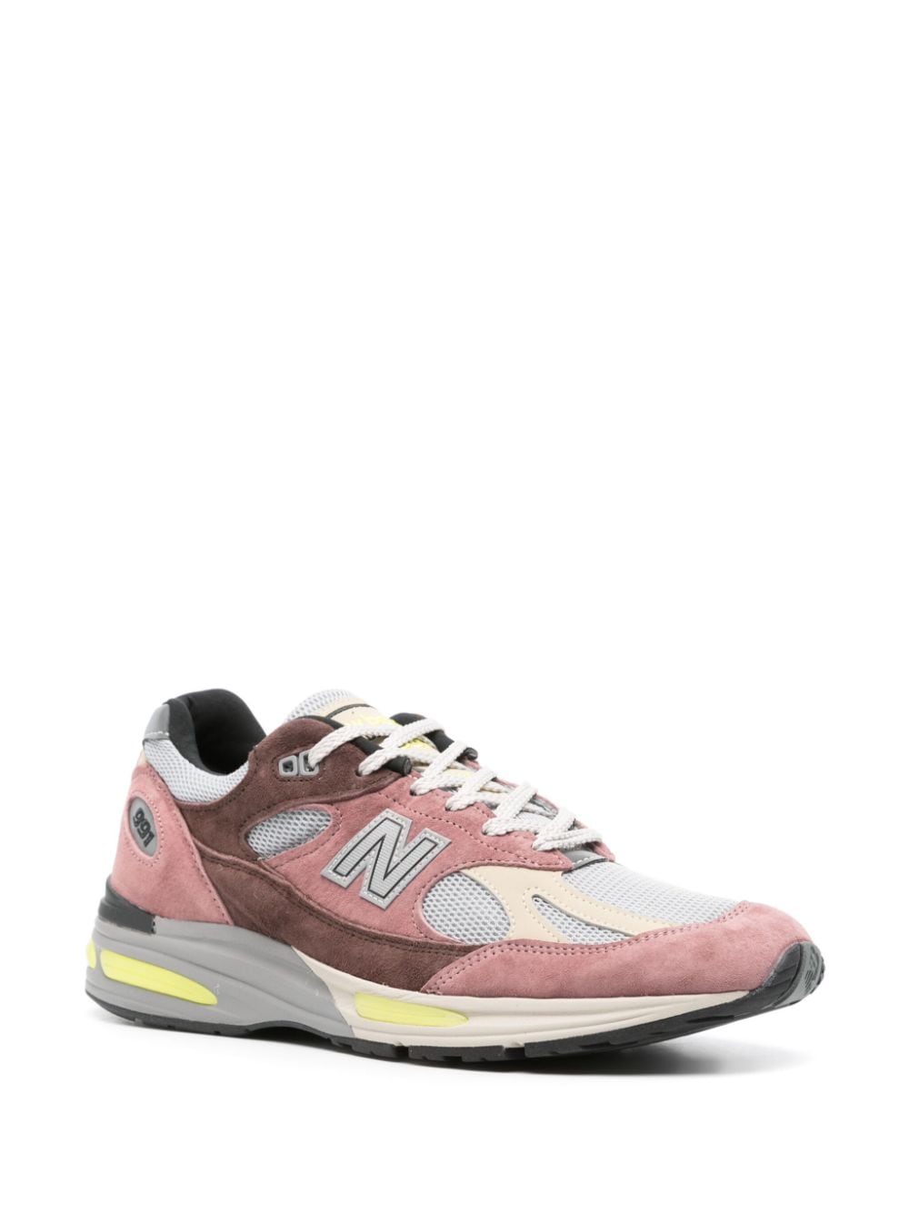 New Balance MADE in UK 991v2 logo-patch sneakers - Image 2