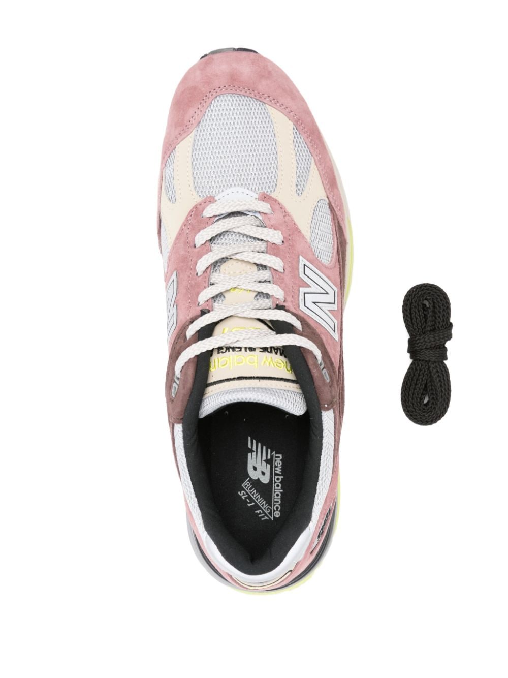 New Balance MADE in UK 991v2 logo-patch sneakers - Image 4