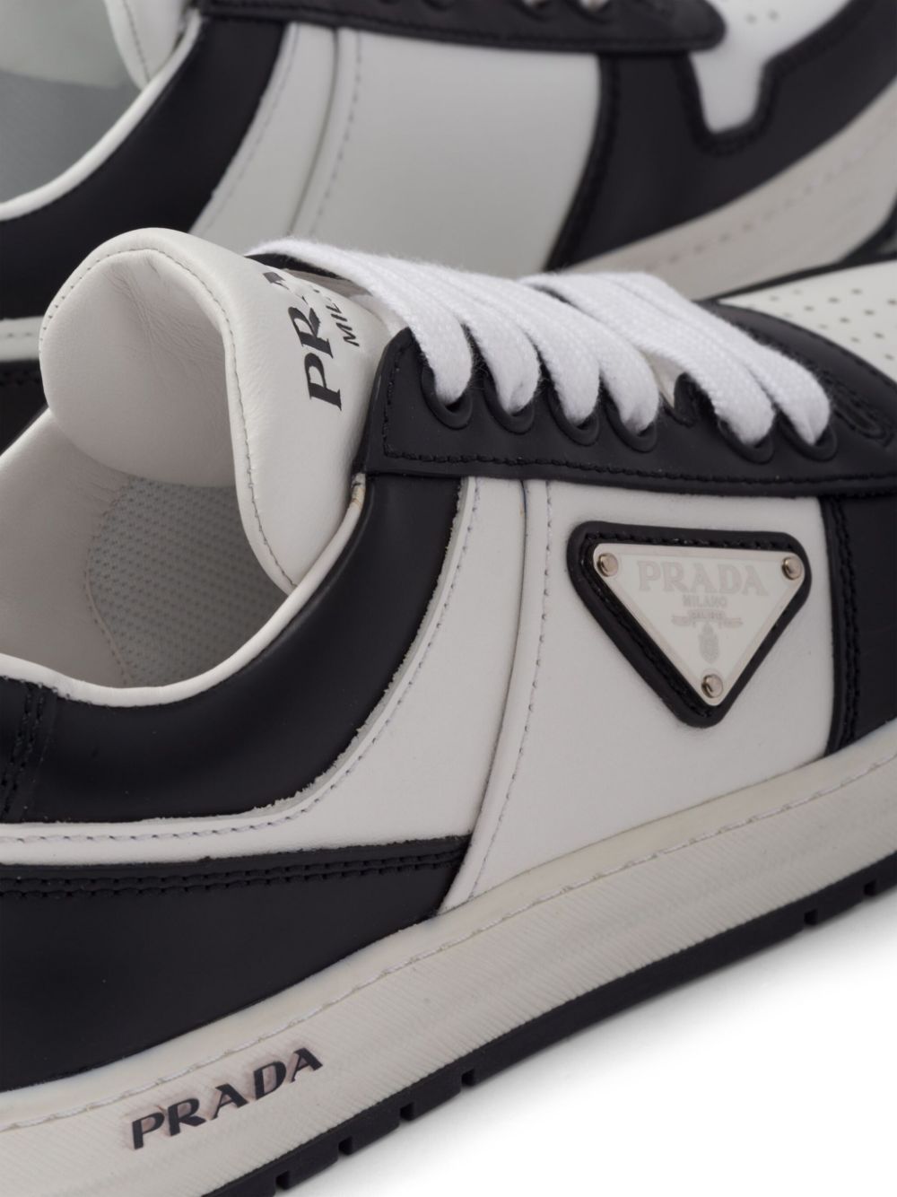Prada Downtown leather sneakers - Image 5