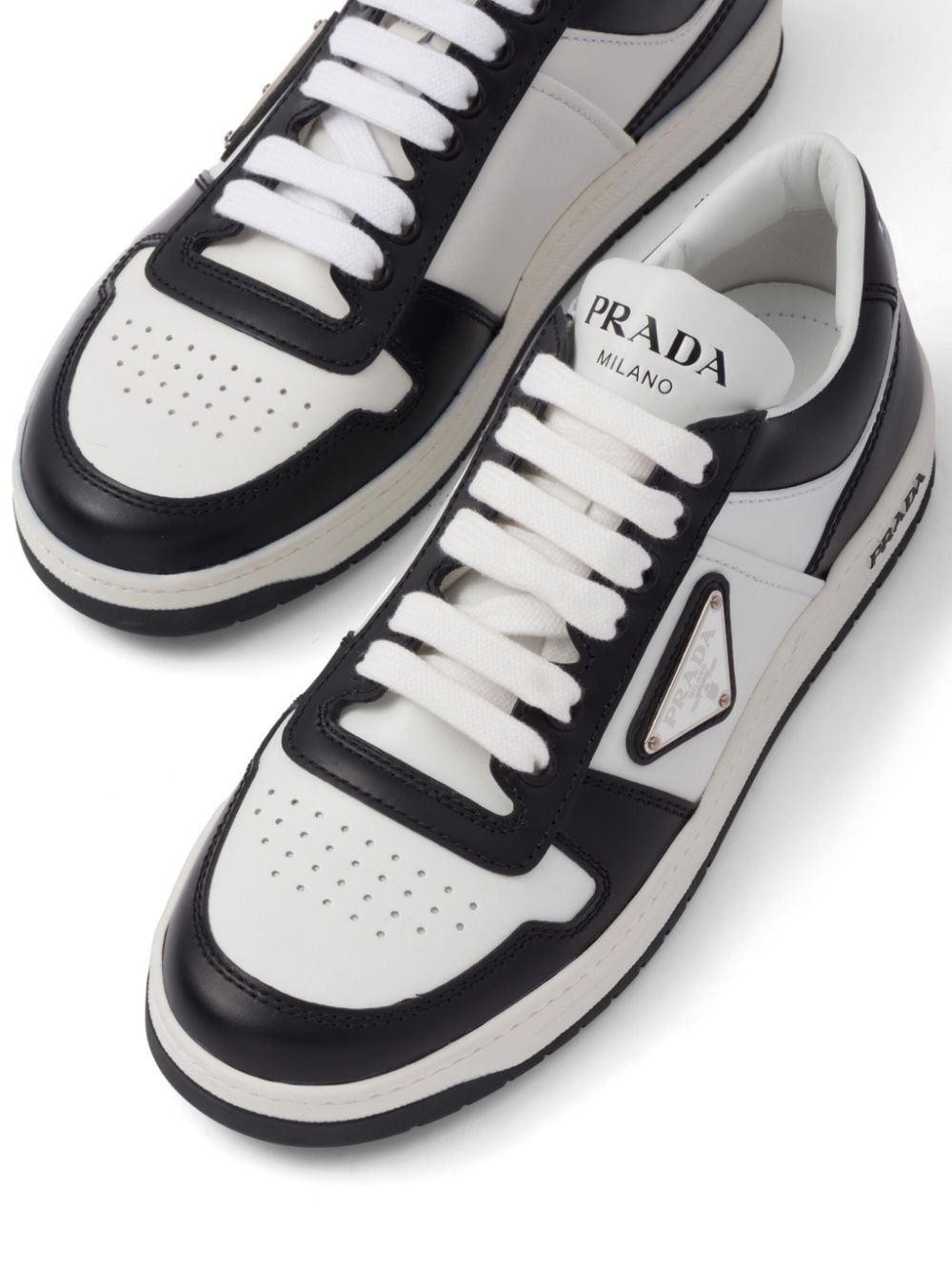 Prada Downtown leather sneakers - Image 3